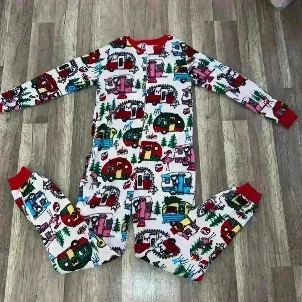 🎄💚 3/$15 XS Christmas/Holiday RV Pajamas A - Picture 3 of 4